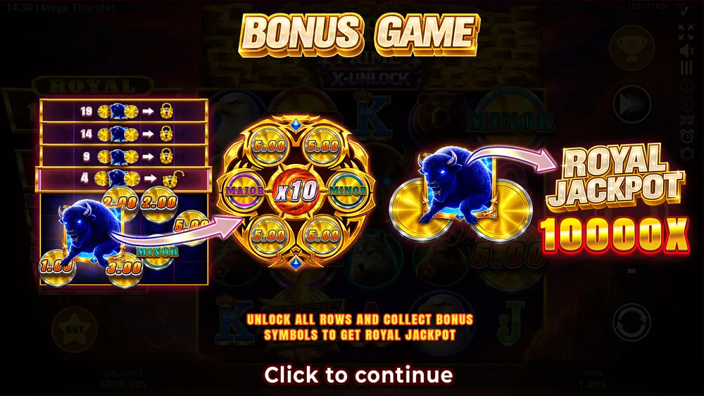 How to Use Bonus Buy — Buffalo Prime X-Unlock gameplay screenshot